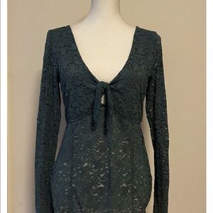 Free People lace long sleeve